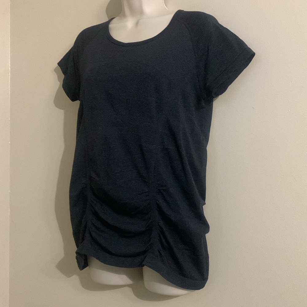 Athleta Navy Short Sleeve Tee 41